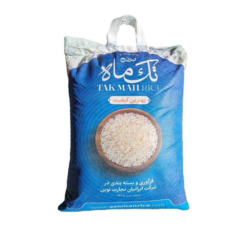 برنج پاکستانی تک ماه 10 کیلوگرمی